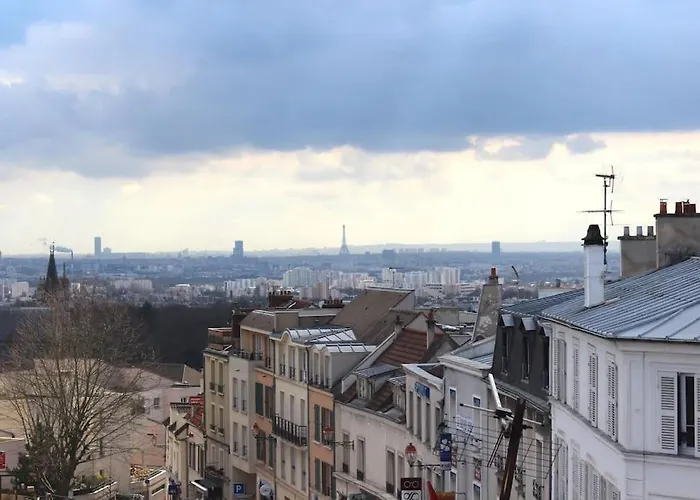 Charmant Appartement - Splendide Vue Sur Paris